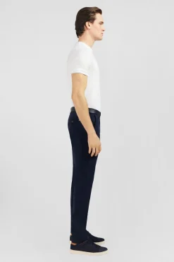 Best Pantalon Chino Bleu Marine Homme Pantalons