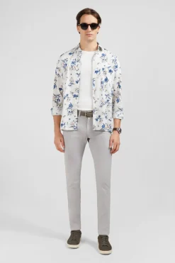 New Pantalon Chino Gris Homme Pantalons
