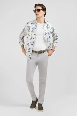 New Pantalon Chino Gris Homme Pantalons