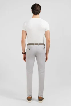 New Pantalon Chino Gris Homme Pantalons