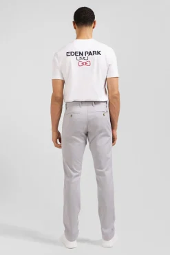 Outlet Pantalon Chino Gris Homme Pantalons