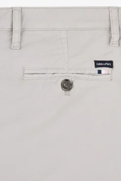 Outlet Pantalon Chino Gris Homme Pantalons
