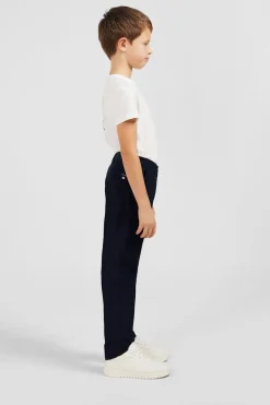 Hot Pantalon Chino Marine En Coton Stretch Enfant Enfant