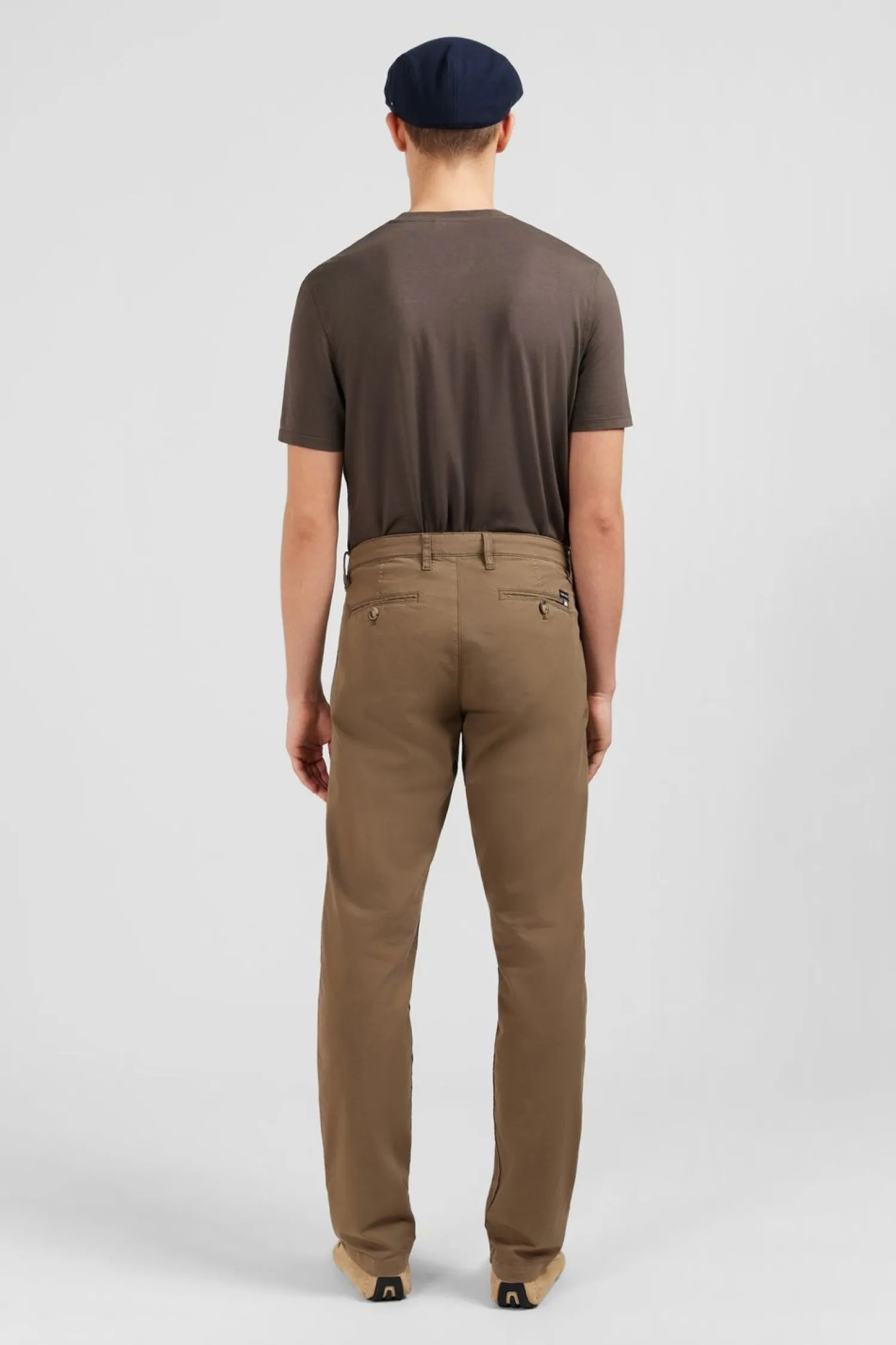 Outlet Pantalon Chino Marron Homme Pantalons