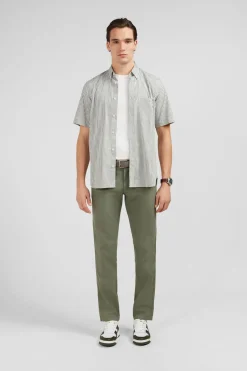Best Pantalon Chino Sans Plis Kaki Homme Pantalons