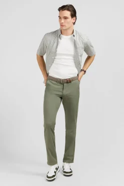 Best Pantalon Chino Sans Plis Kaki Homme Pantalons