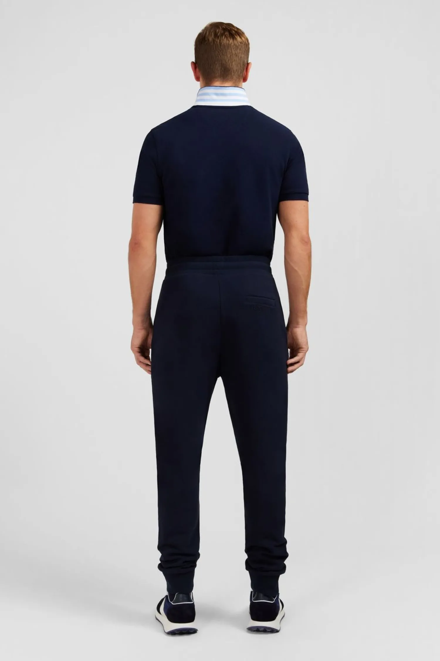 Clearance Pantalon De Jogging Bleu Marine Homme Pantalons