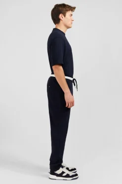 Sale Pantalon De Jogging Bleu Marine Homme Pantalons