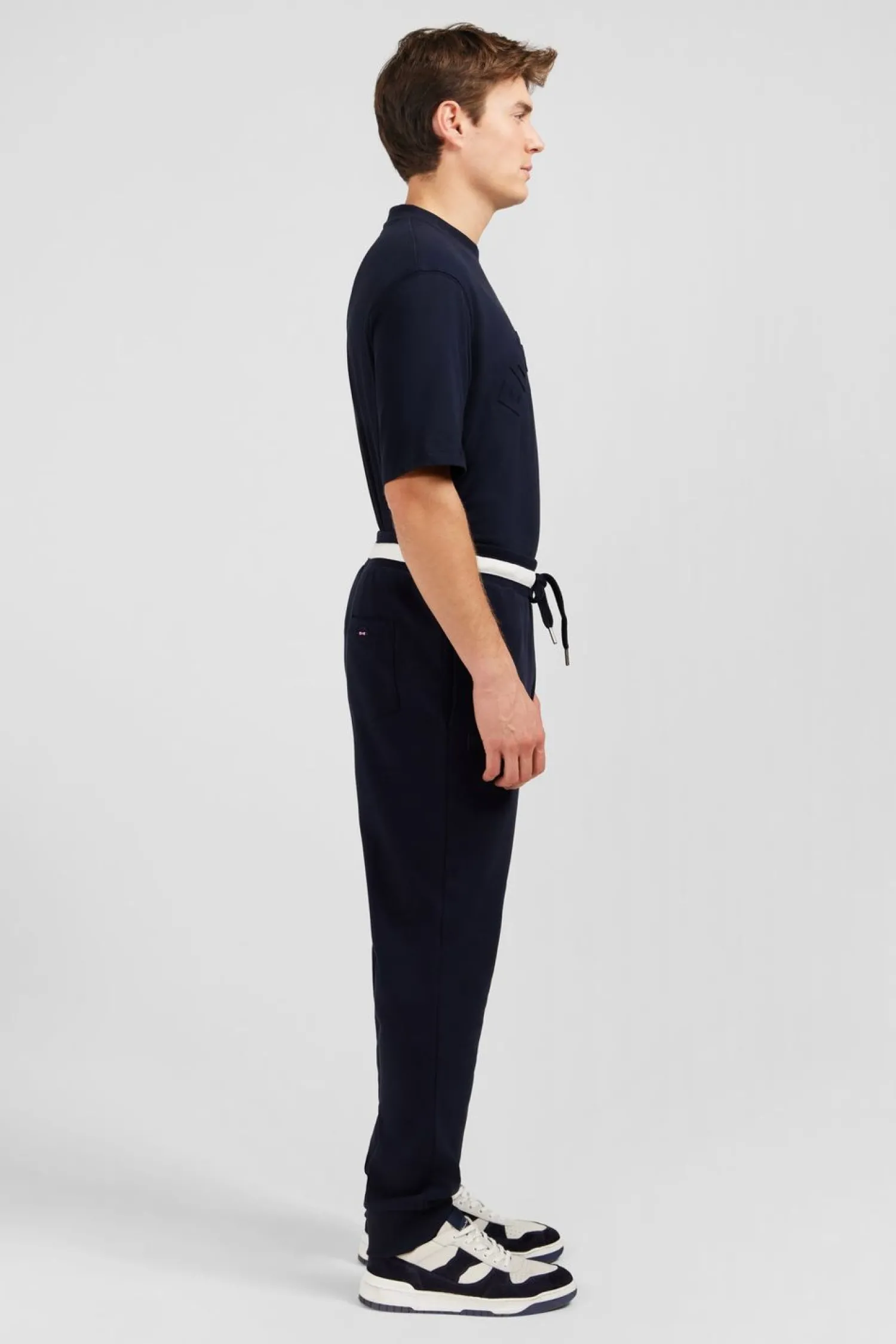 Sale Pantalon De Jogging Bleu Marine Homme Pantalons
