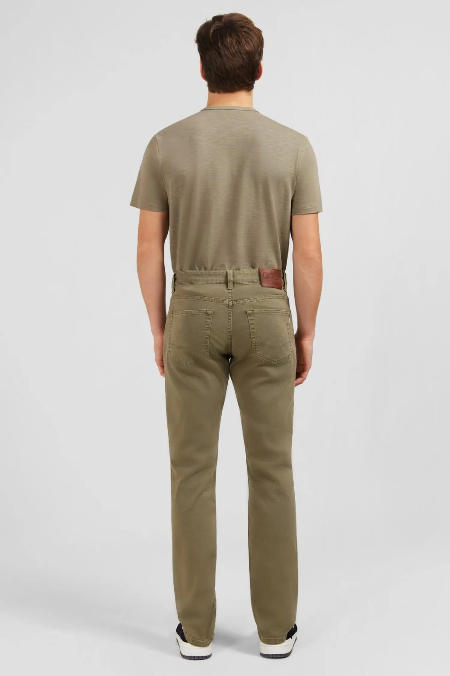 Discount Pantalon Droit Beige Homme Pantalons