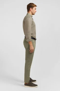 Online Pantalon Kaki Droit 5 Poches Homme Pantalons