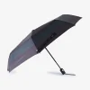 New Parapluie Bleu Marine Pliant A Rayures Homme Parapluies
