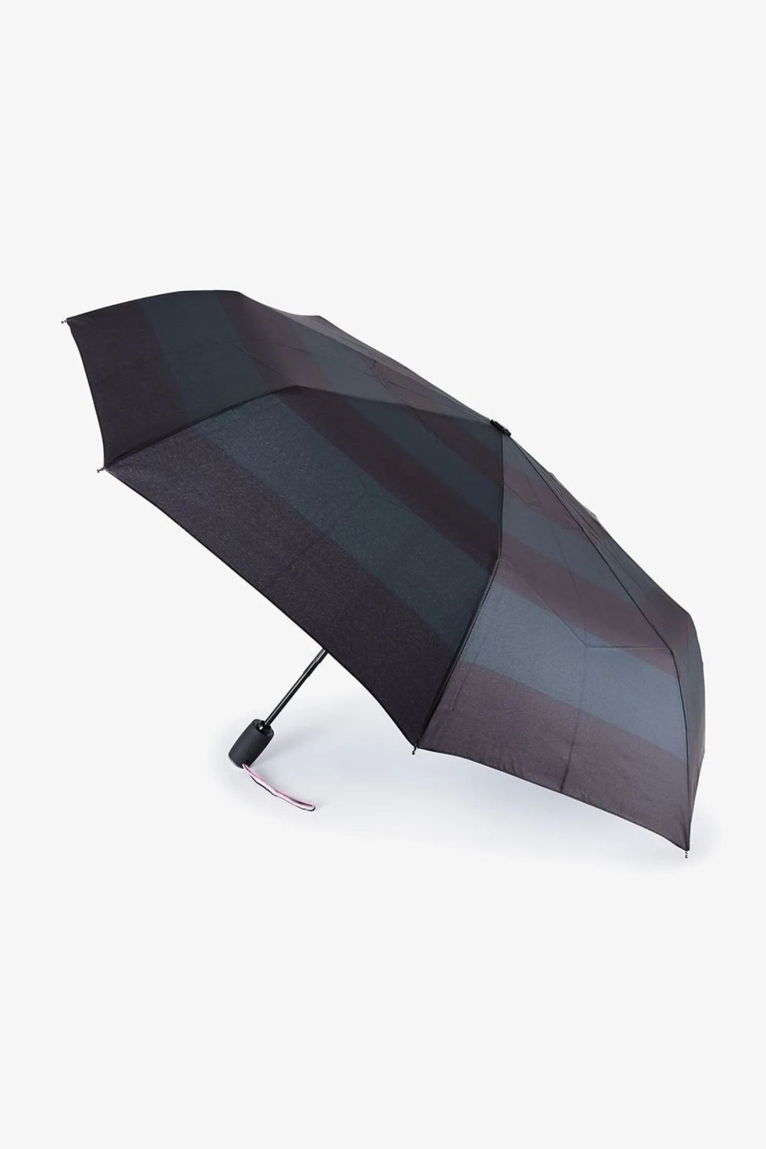New Parapluie Bleu Marine Pliant A Rayures Homme Parapluies