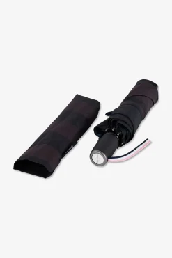 Sale Parapluie Noir Pliant A Rayures Homme Parapluies
