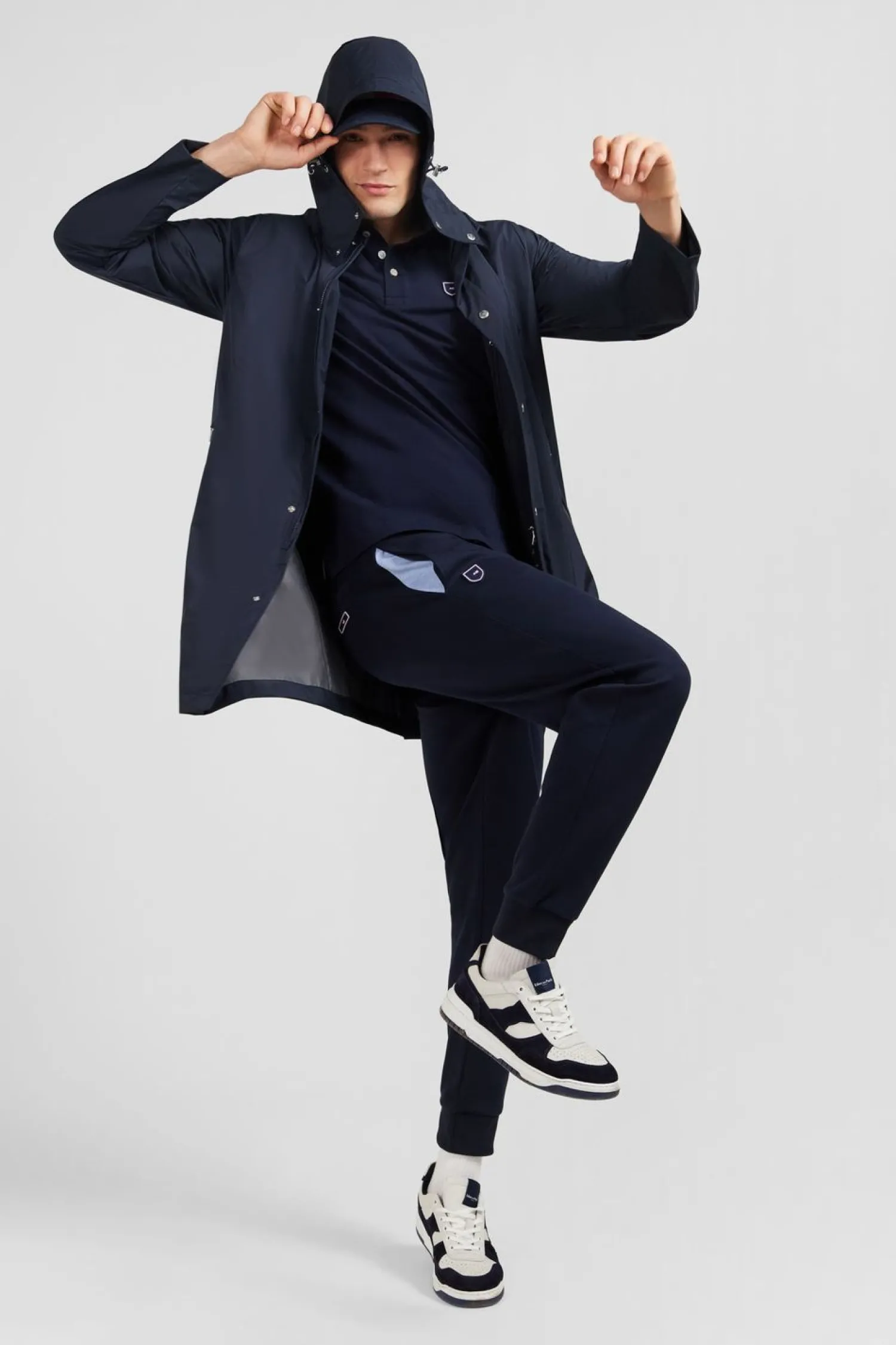 Hot Parka ongue A Capuche Aovibe arine Homme Manteaux Et Vestes