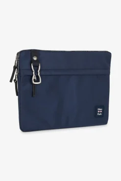 Discount Pochette D'Ipad Bleu Fonce Homme Sacoches