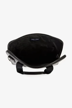 Outlet Pochette D'Ordinateur Noire Homme Sacoches