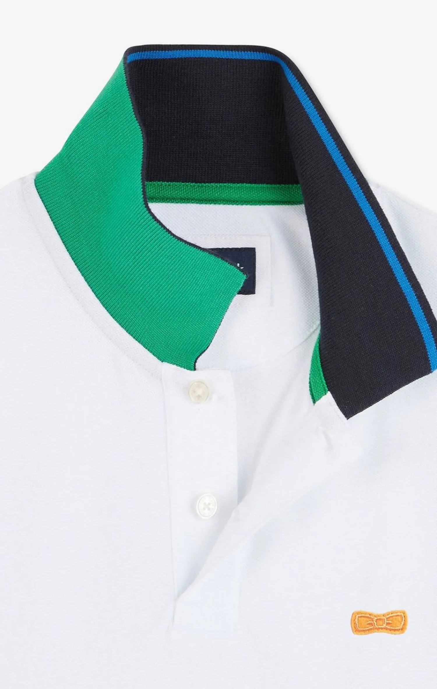 Discount Poo Banc A anche Courte Homme Polos