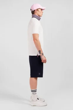 Sale Poo Banc A anche Courte Homme Polos