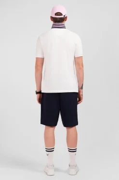 Sale Poo Banc A anche Courte Homme Polos