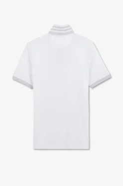 Discount Poo Banc A anche Courte Homme Polos