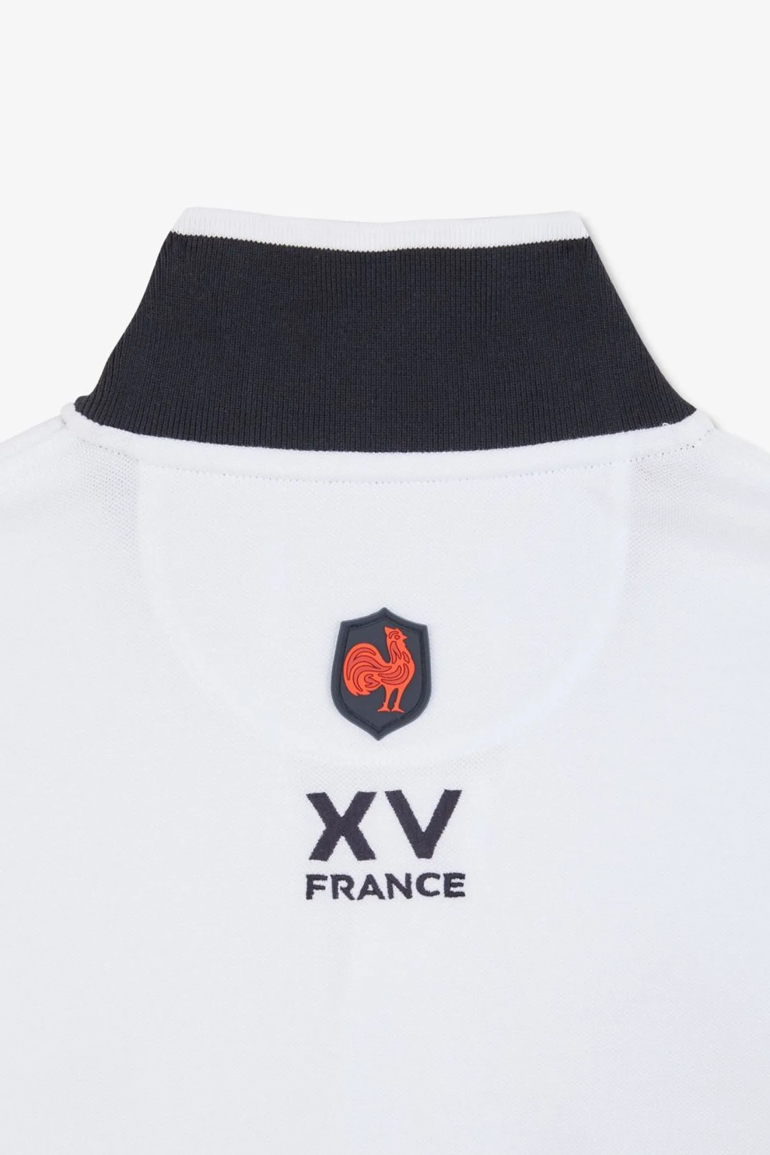 Poo Banc A anche Courte Xv De France Homme Polos
