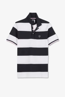 Hot Poo Banc A Rayure Homme Polos