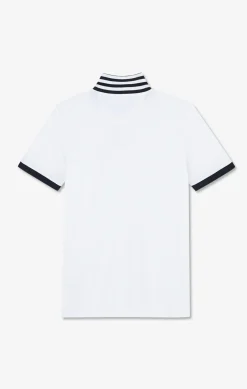 New Poo Banc En Coton Pia Avec Detai Contrate Homme Polos
