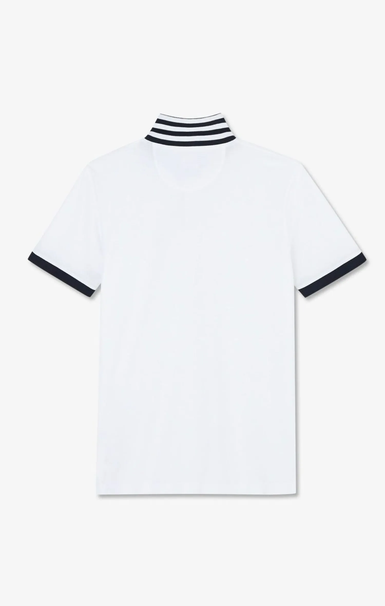 New Poo Banc En Coton Pia Avec Detai Contrate Homme Polos