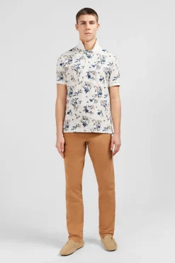 New Poo Banc Iprie Excuif Feuri Homme Polos