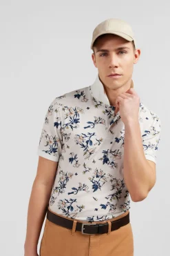 New Poo Banc Iprie Excuif Feuri Homme Polos