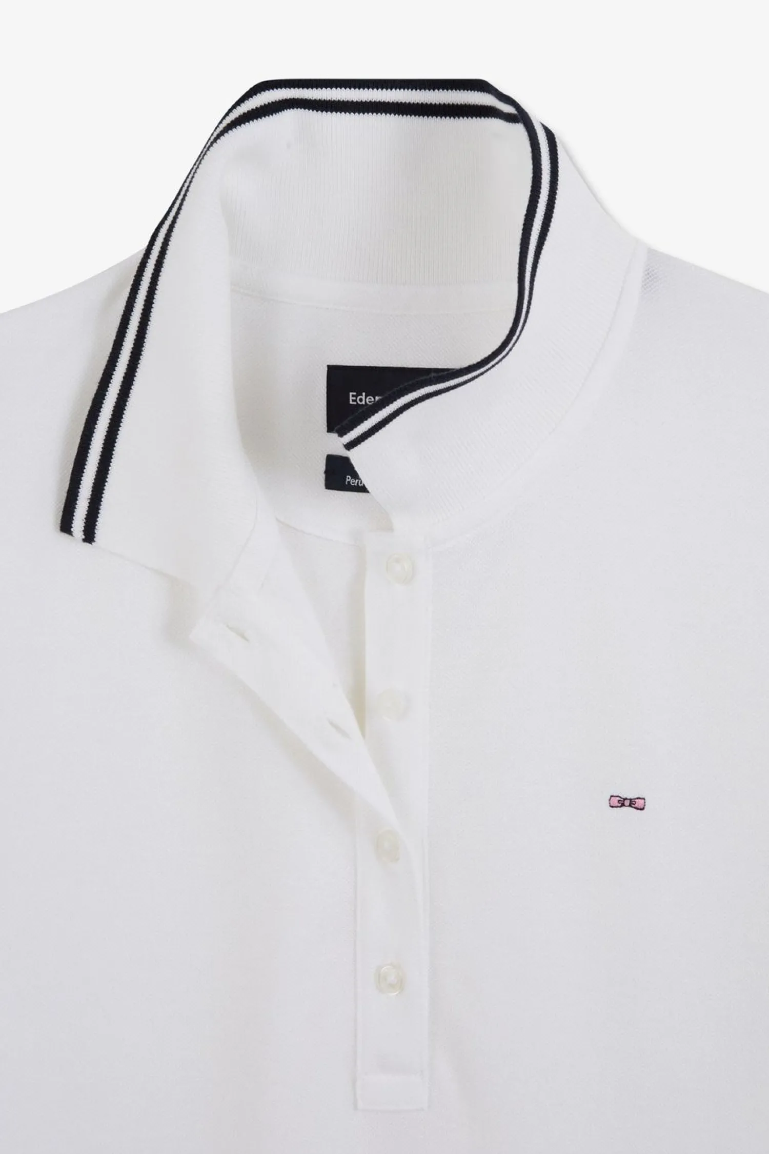 Discount Poo Banc anche Courte En Coton Pia Femme Polos