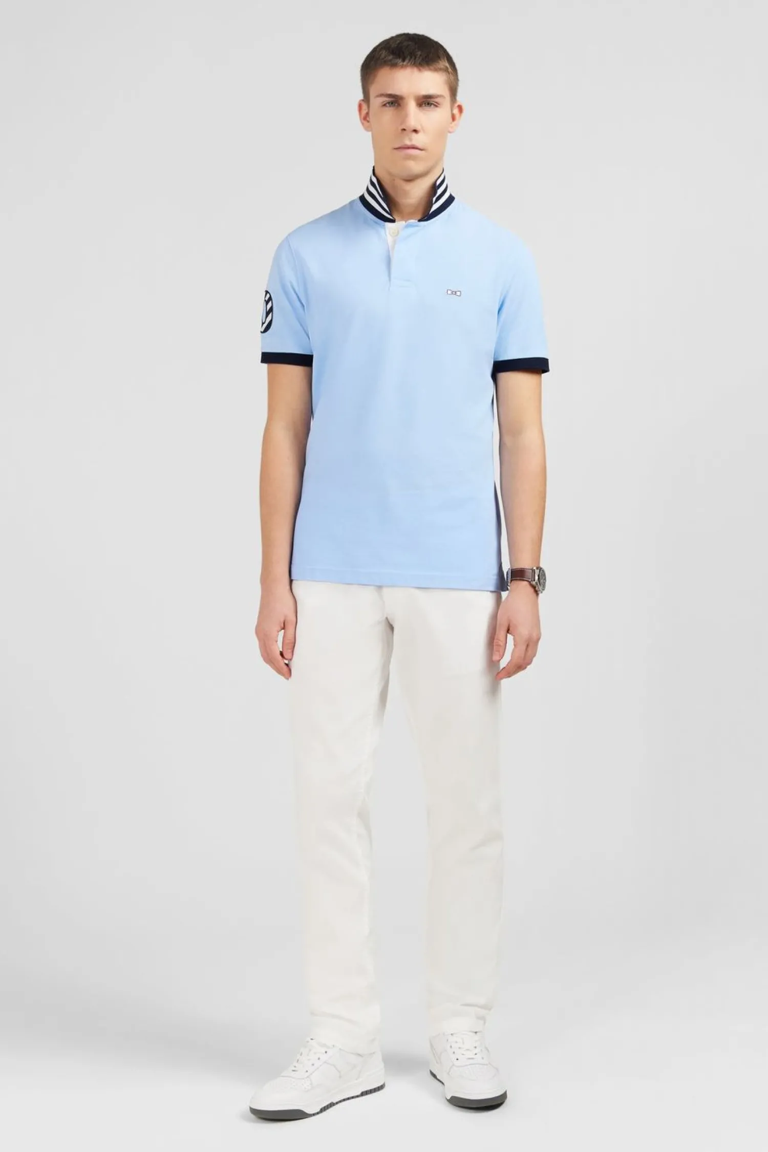 Online Poo Beu Cair A anche Courte Nuero 10 Homme Polos