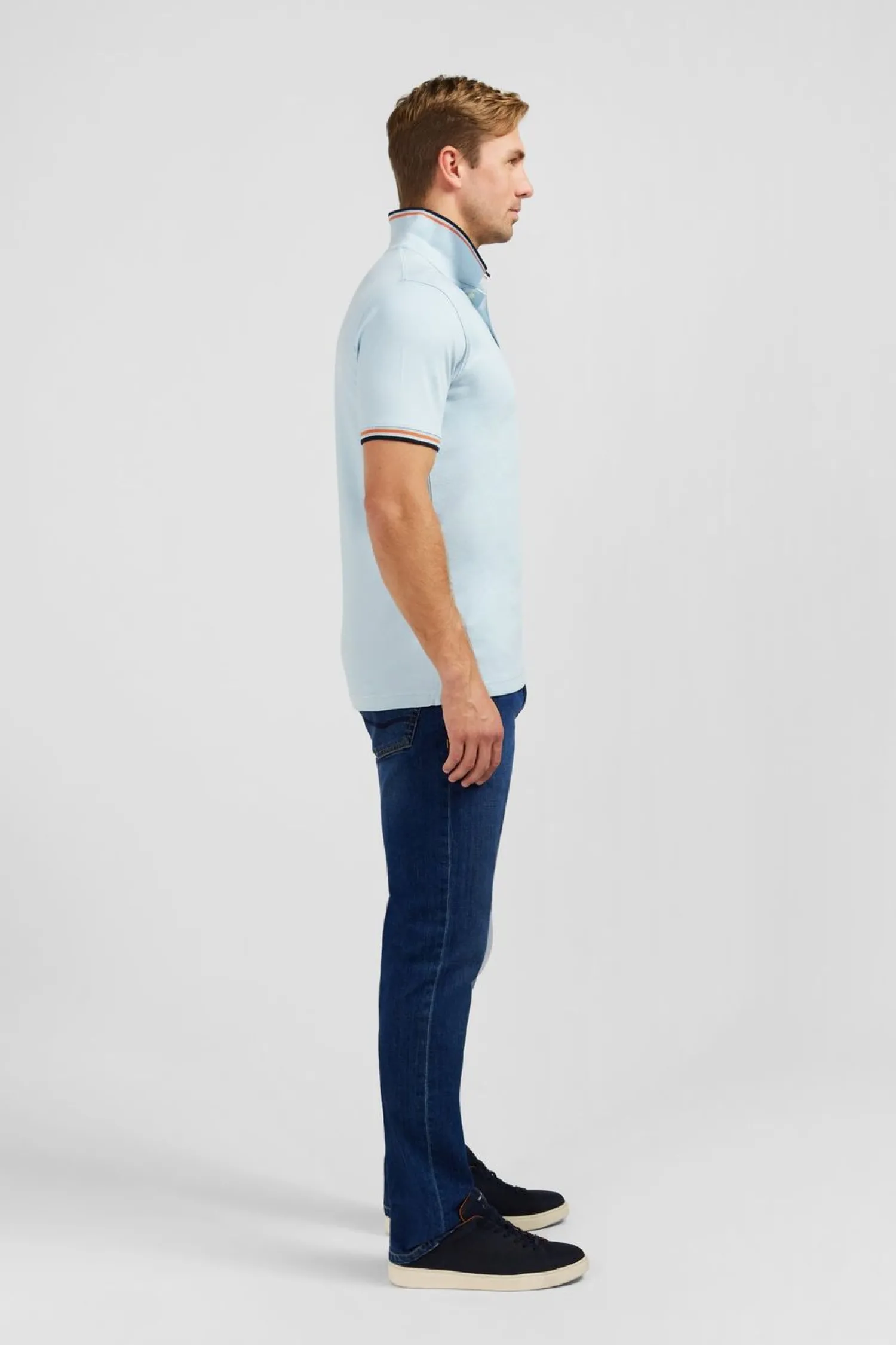 Clearance Poo Beu Cair En Coton Pia Homme Polos