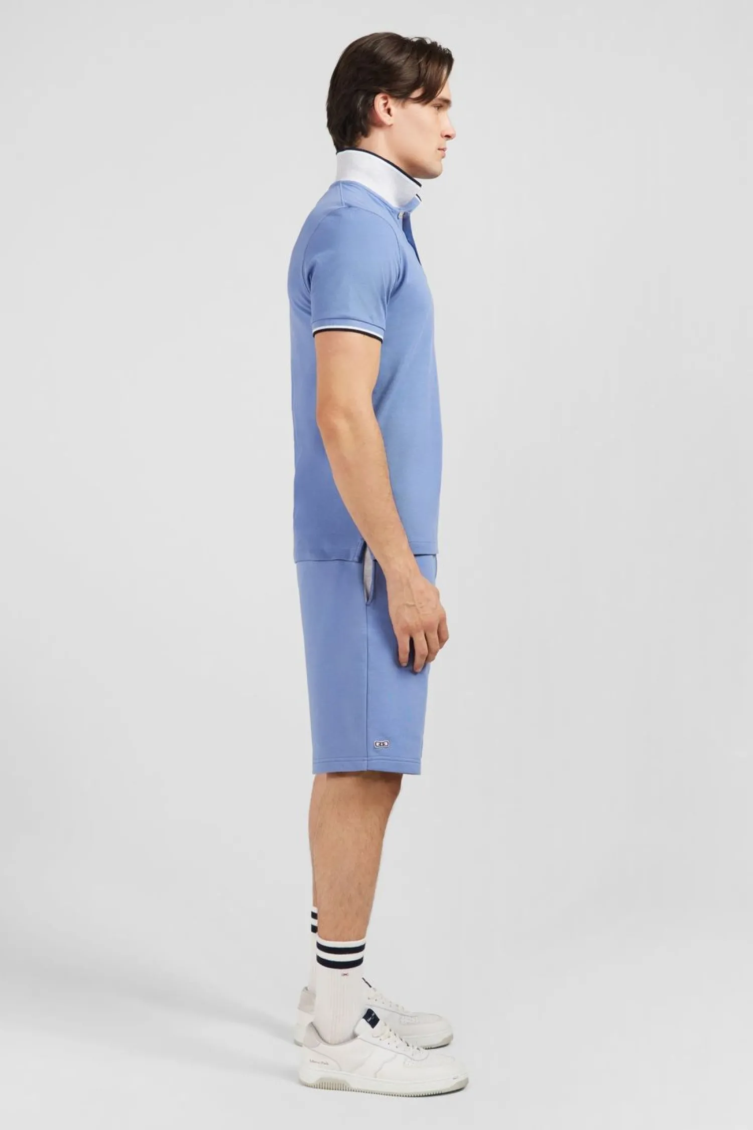 Discount Poo Beu Cair anche Courte Uni Homme Polos