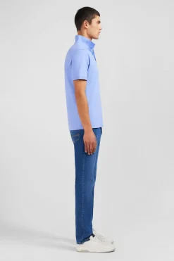 Hot Poo Beu En Coton Pia tretch Homme Polos