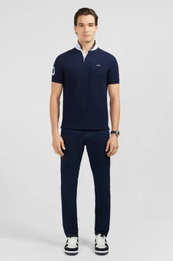 Poo Beu arine A anche Courte Nuero 10 Homme Polos