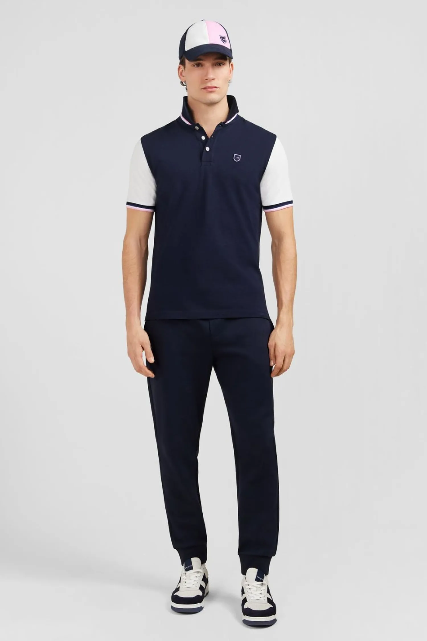 New Poo Beu arine Coorbock anche Courte Homme Polos