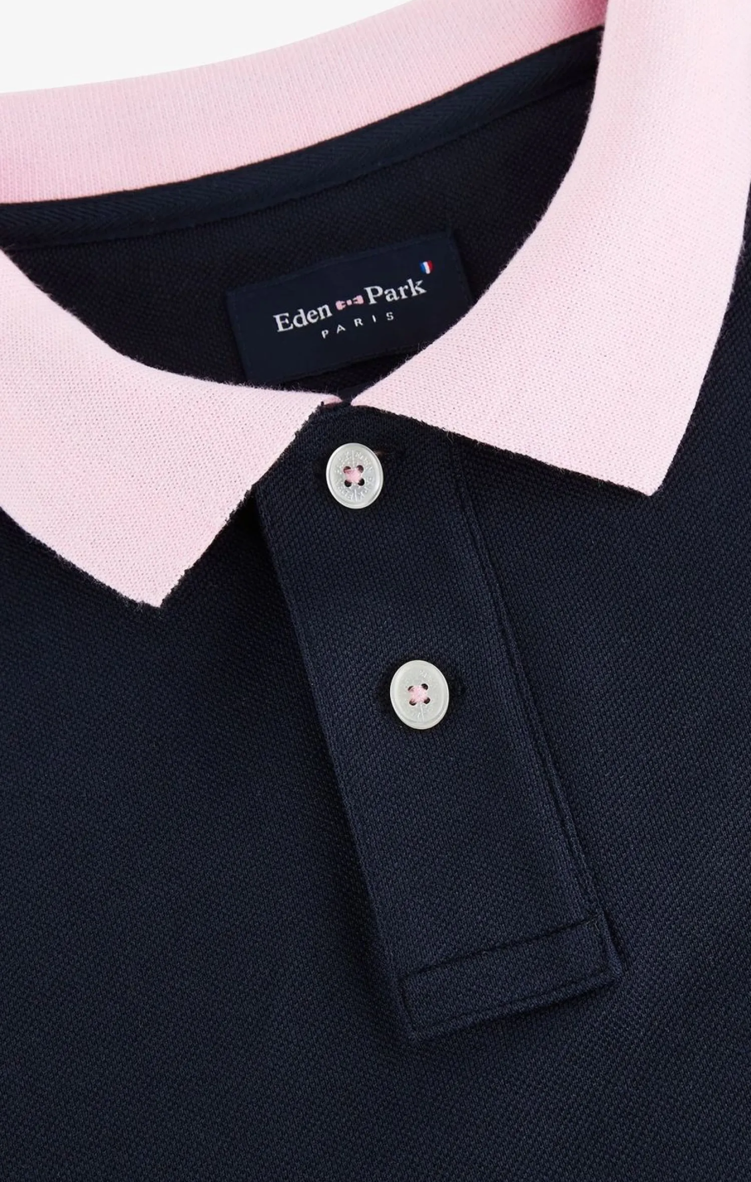 Hot Poo Beu arine En Coton Pia Avec Detai Contrate Homme Polos