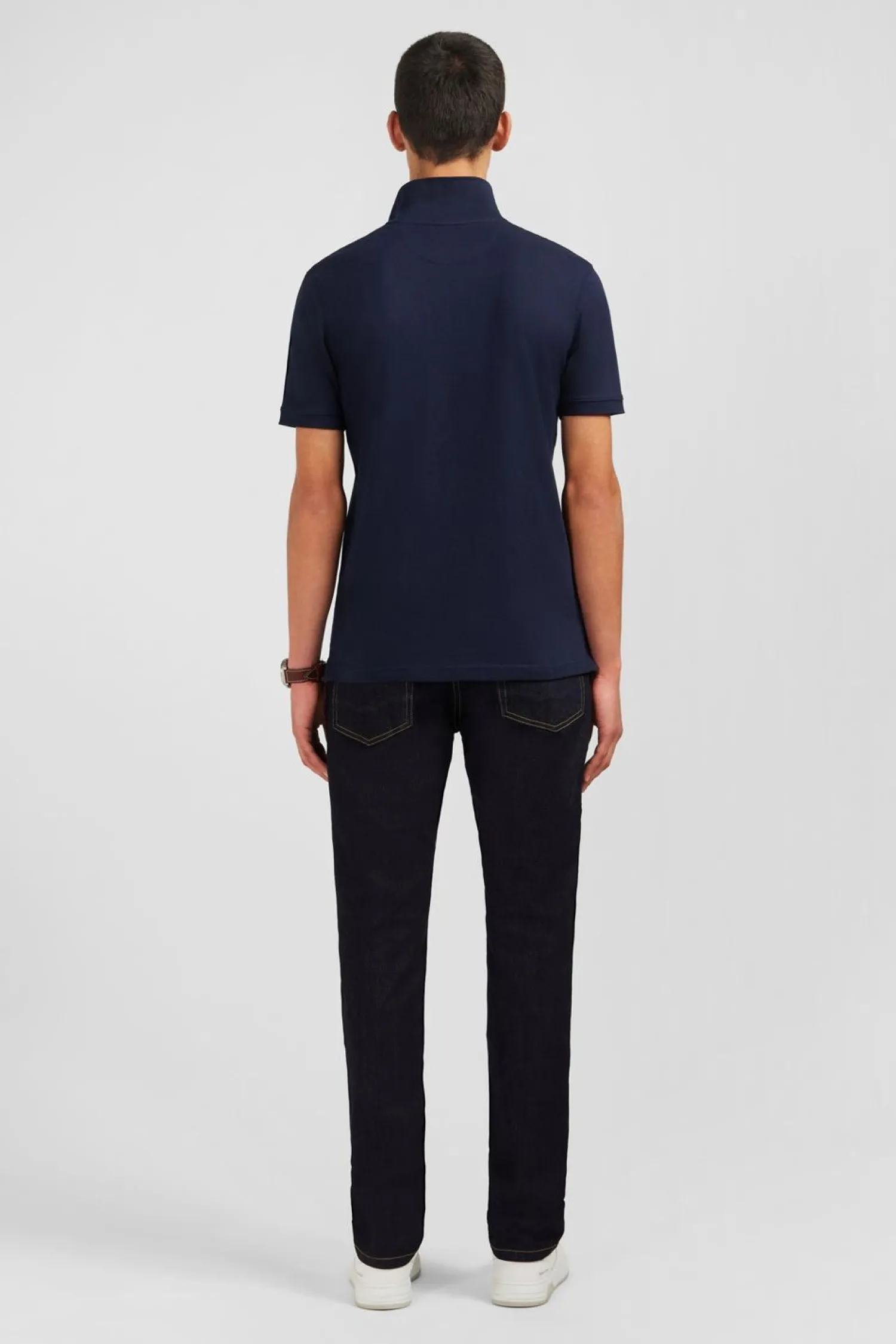Outlet Poo Beu arine En Coton Pia tretch Homme Polos