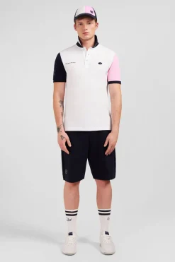Sale Poo Coorbock Roe En Coton Pique A Broderie Xv De France Homme Polos