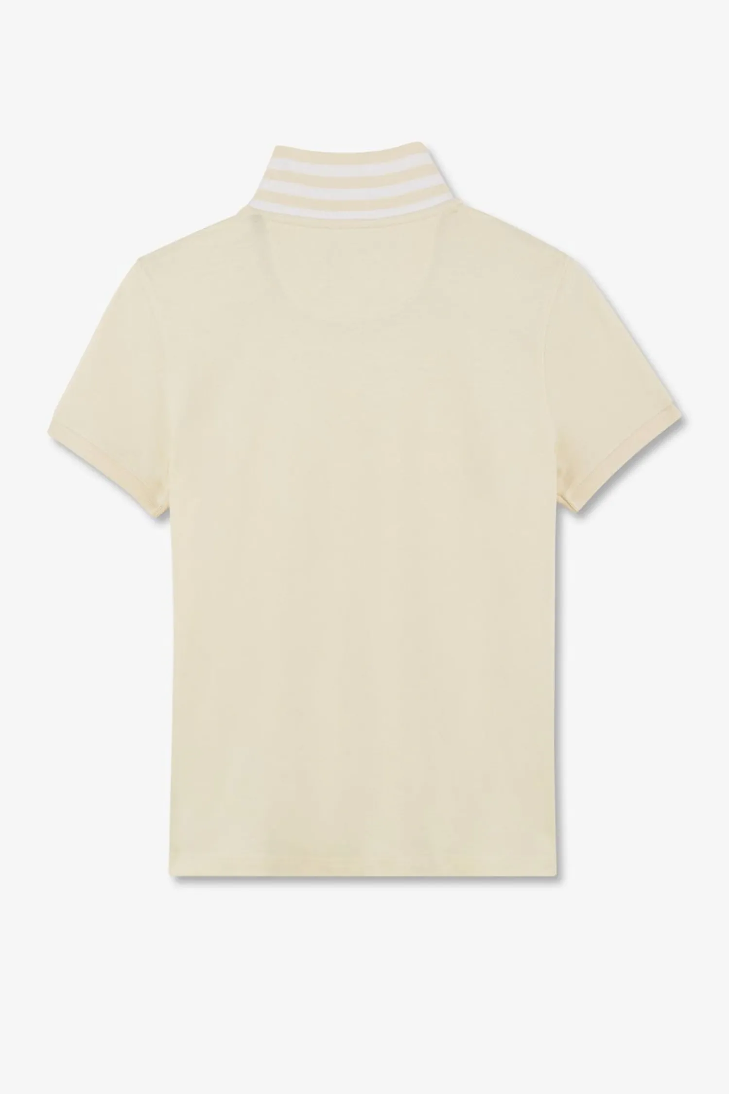 Sale Poo Ecru anche Courte En Coton Pia Femme Polos