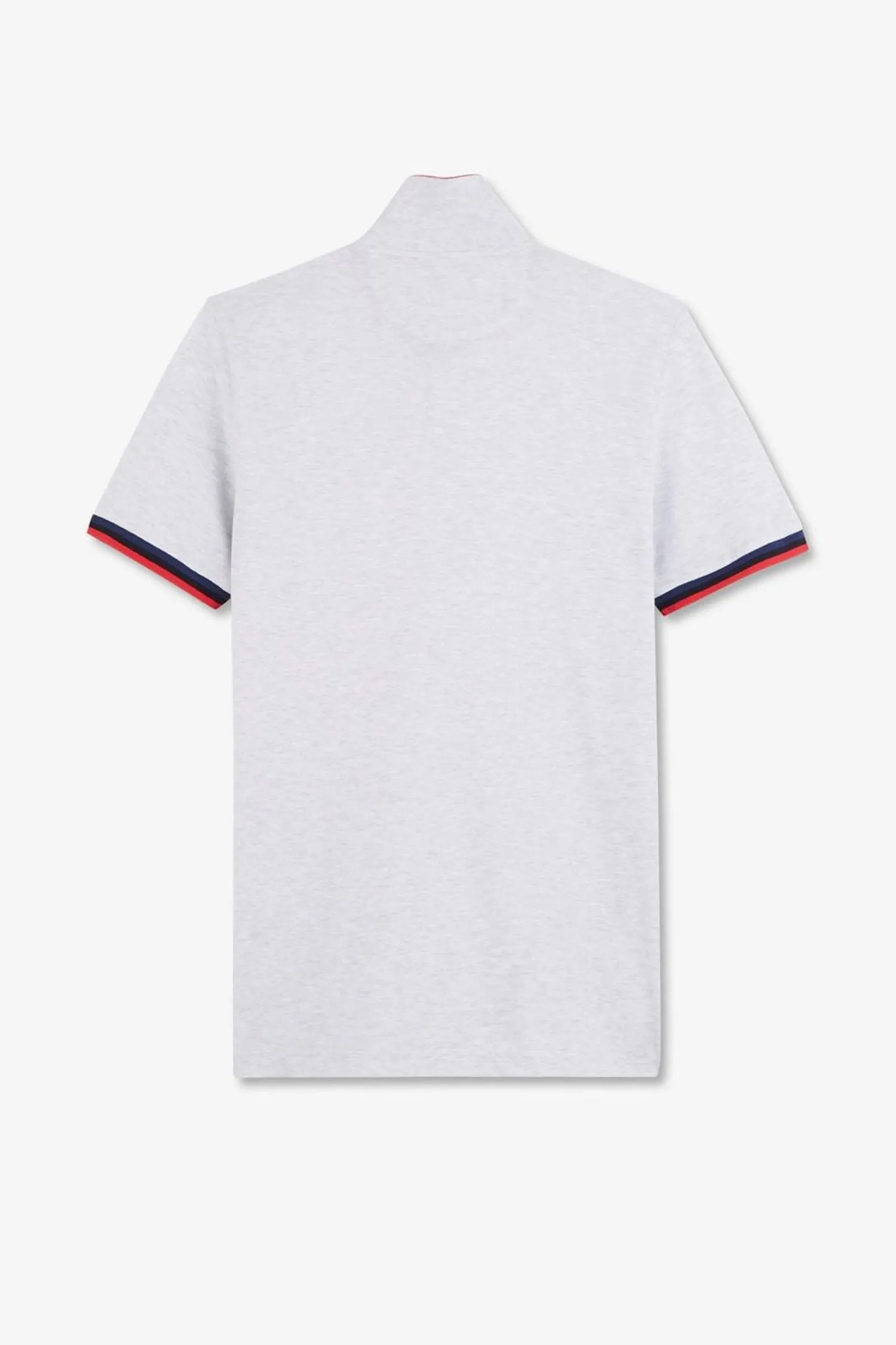 Outlet Poo Gri A Detai Tricoore Homme Polos