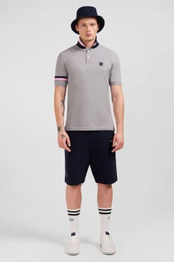 Hot Poo Gri A anche Courte Homme Polos