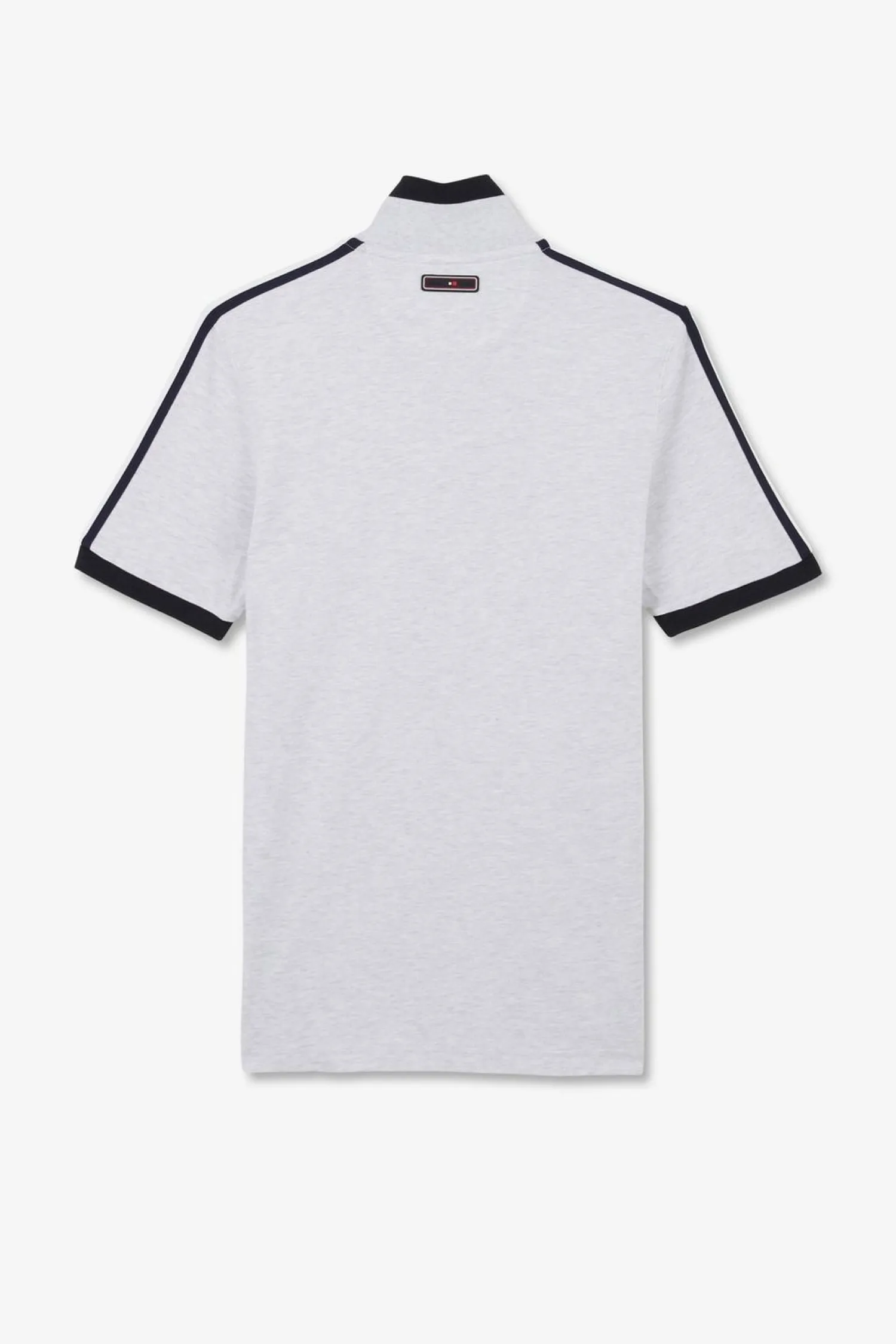 Poo Gri Chine anche Courte Homme Polos