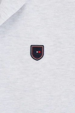 Poo Gri Coorbock anche Courte Homme Polos