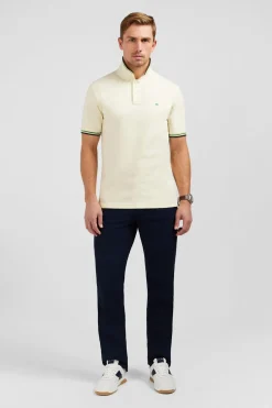 Best Poo Jaune Cair En Coton Pia Homme Polos