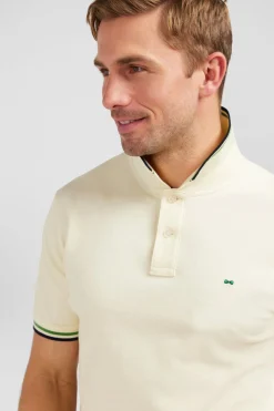Best Poo Jaune Cair En Coton Pia Homme Polos