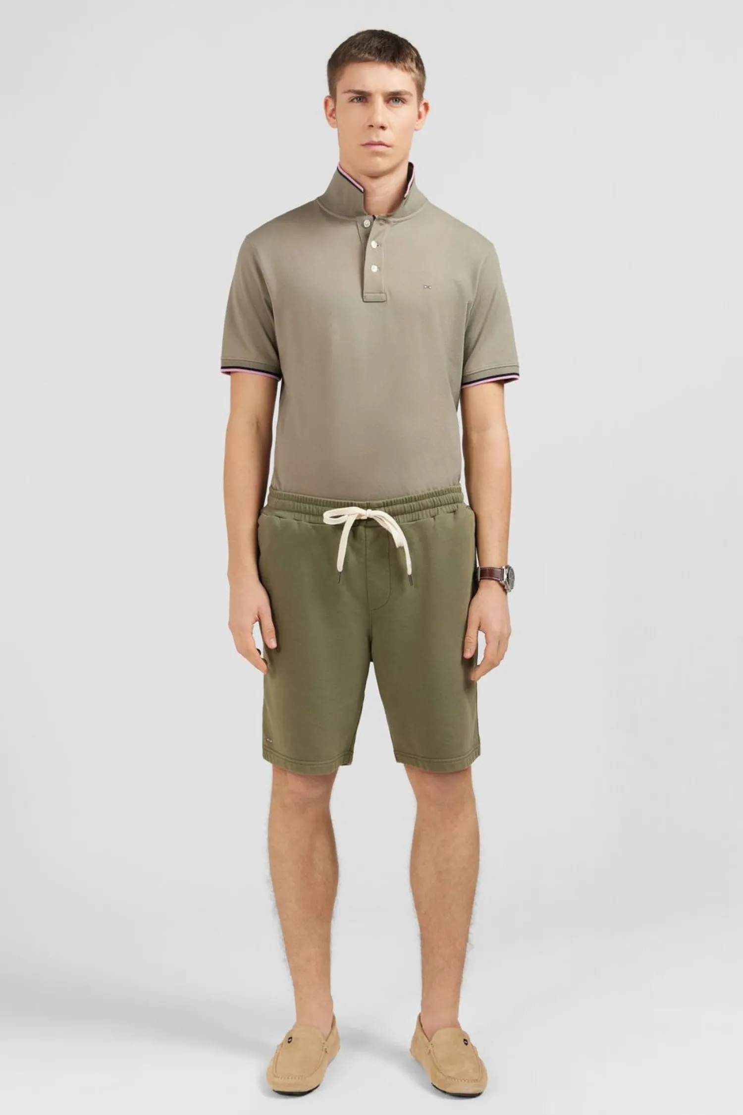 Best Poo Kaki En Coton Pia Homme Polos