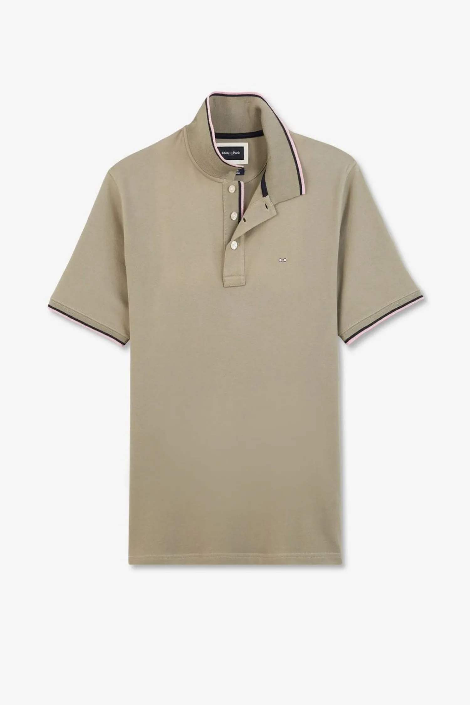 Best Poo Kaki En Coton Pia Homme Polos